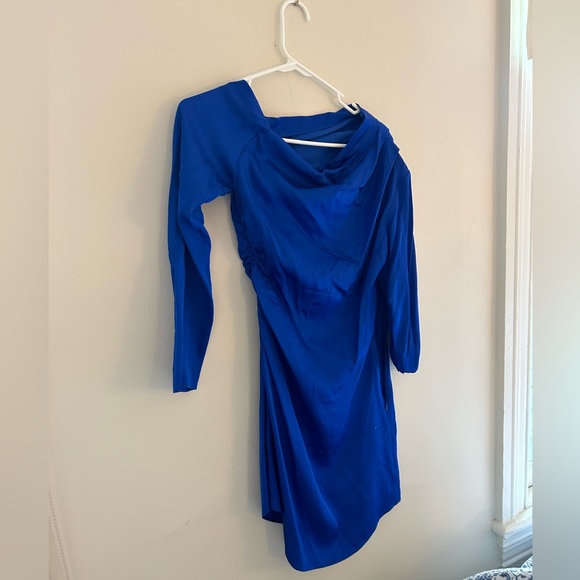 A.L.C. Jamie Dress in Cyan - Picture 4 of 5